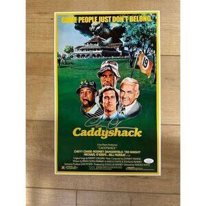 Chevy Chase signed autographed 'Caddyshack' 11x17 Movie Poster JSA